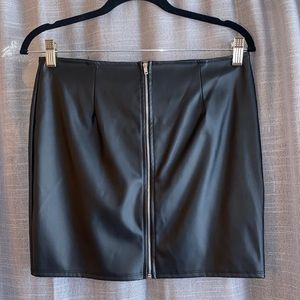 NWT leather skirt